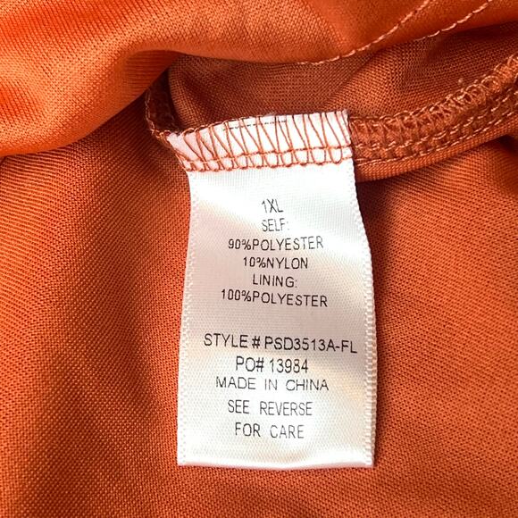 NWT Baltic Born Felipa Ginger Corduroy Puff Sleeve Mini Dress Size 1XL - Picture 10 of 10